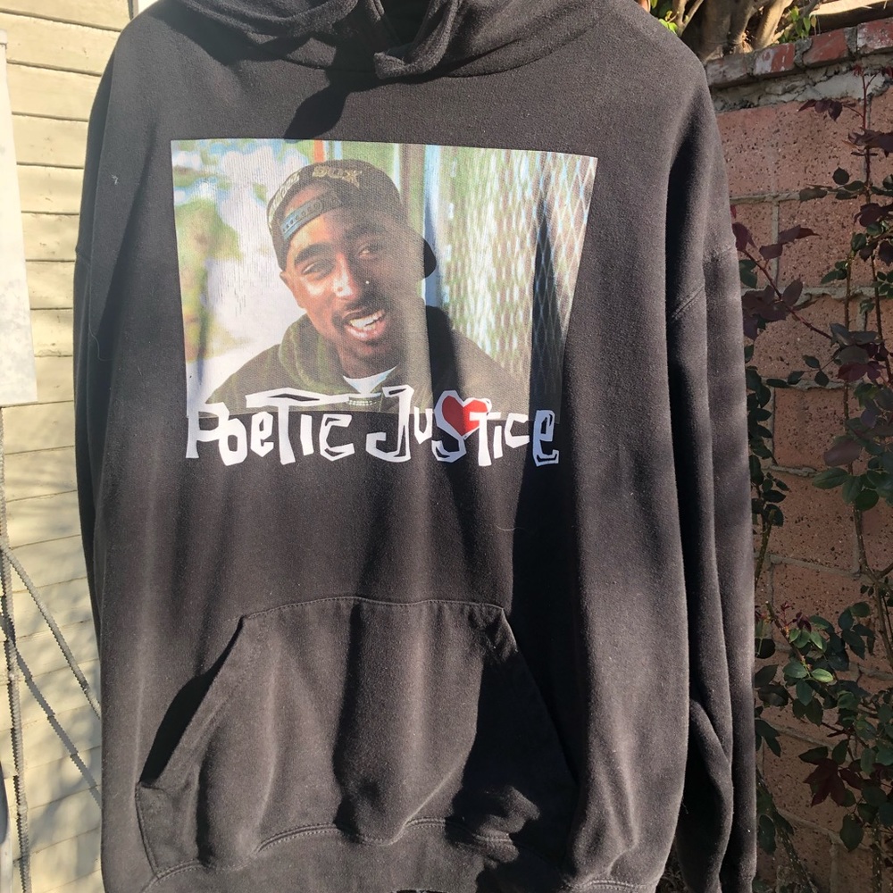 Tupac poetic justice hoodie